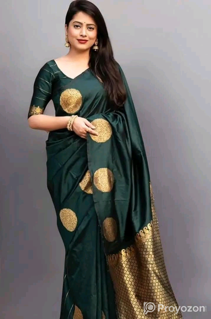 Silk Sharee with Blouse Piece .