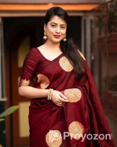 Silk Sharee with Blouse Piece .