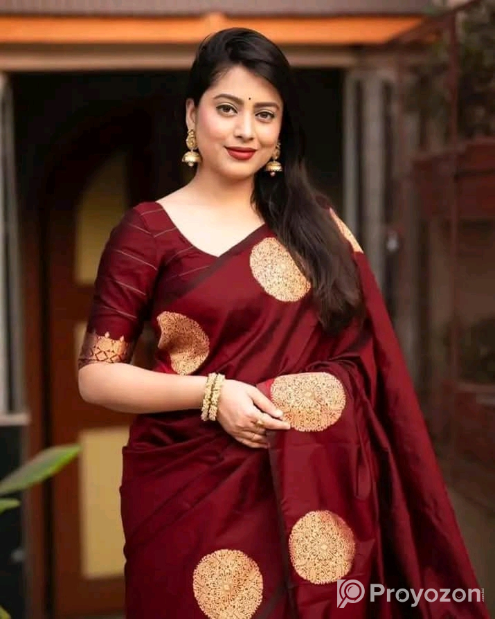 Silk Sharee with Blouse Piece .