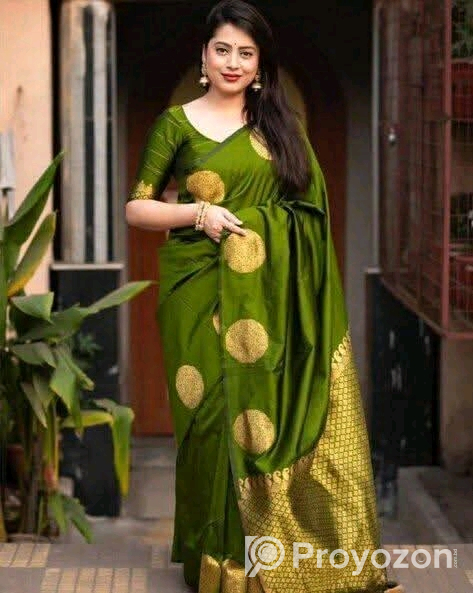 Silk Sharee with Blouse Piece .