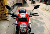 Suzuki Gixxar Sf Fi Abs v4 Orange silver for sell