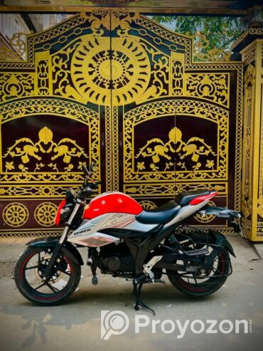 Suzuki Gixxar Sf Fi Abs v4 Orange silver for sell