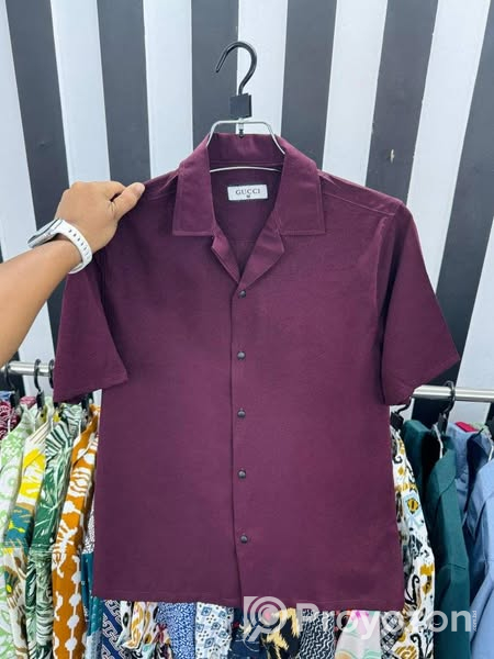 চাইনিজ ভাংচুর হাফ স্লিভ শার্ট