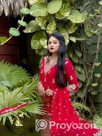 Indian Fox Georgette Three Piece