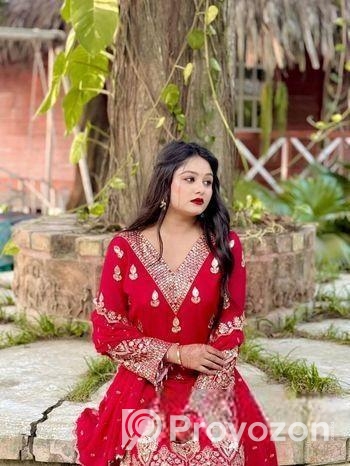 Indian Fox Georgette Three Piece