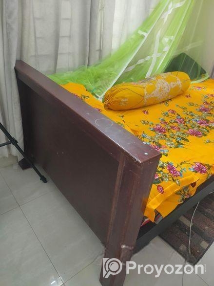 Single Bed oak burnish