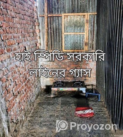 Semi-detached tin shed house for rent for family or bachelor