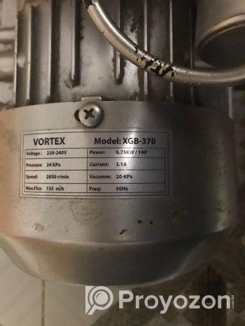 Vortex air pump / ring blower for fish farming