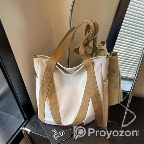 Stylish Canvas Shoulder Bag For Women
