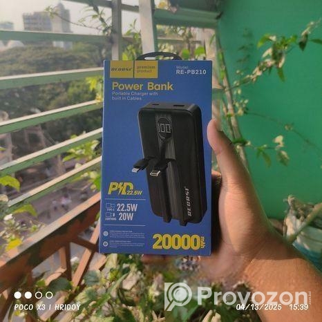 RECRSI 20000mAh Power Bank Fast Charging