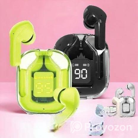 Ultra Pods Max Wireless Airbuds – Transparent