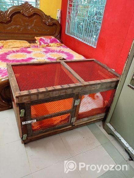 খুব মজবুত করে বিড়ালের জন্য তৈরি করা খাঁচা