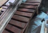 Single bed (wood)