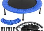 Trampoline – 40 inch Black and Blue