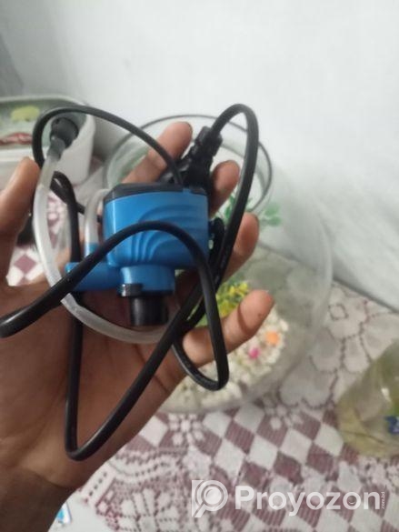 একুরিয়াম গোল শোপিস সুন্দর লাগে ফিল্টার সহ