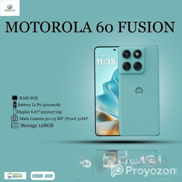 Motorola Edge 60 FUSION (New)