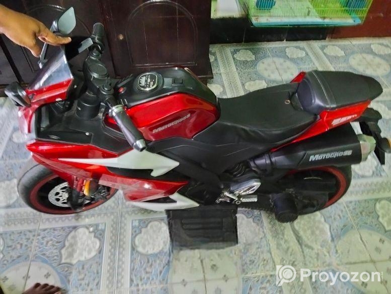 Charging motorbike