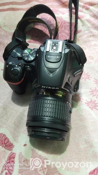 Nikon D5500 With 18.55 Kit Lens