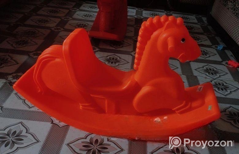 Horse Rocking Rider