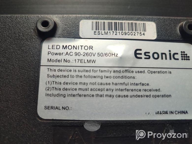 esonic just monitor