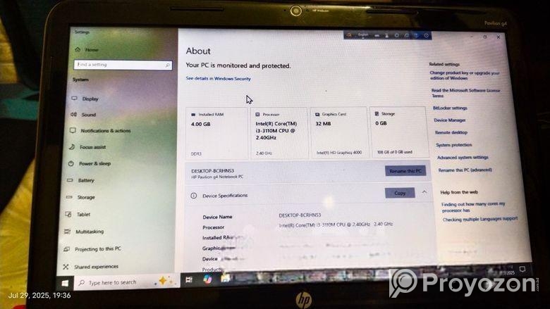 Hp Pavilion G4