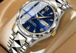 POEDAGAR 615 Diamond Cut Watch For Men