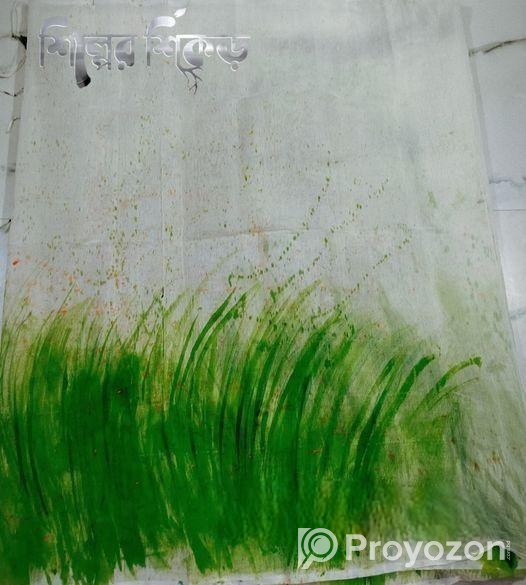 Handpaint saree