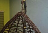 Hanging Egg Chair with stand (dolna)
