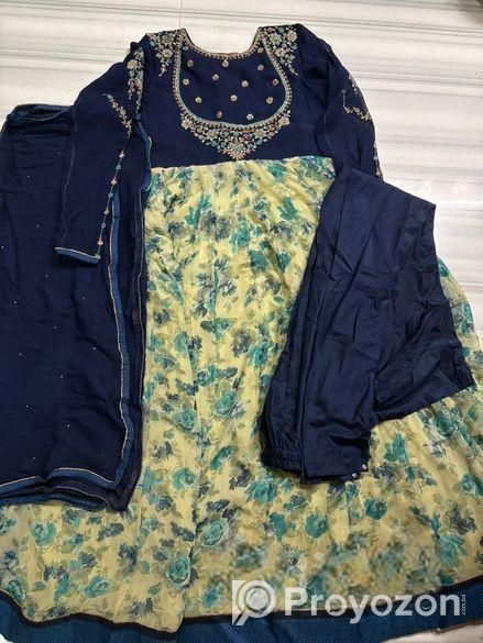 Dress and lahenga