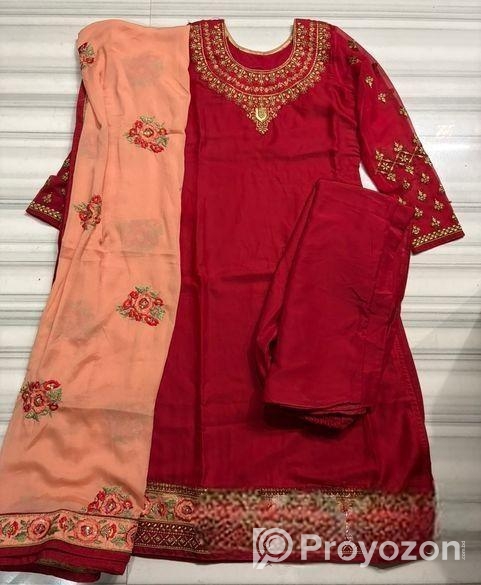 Dress and lahenga