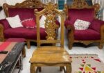 Dining Table Chairs ( Shegun Wood )