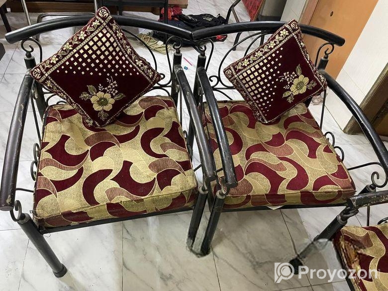 Rod Iron Sofa