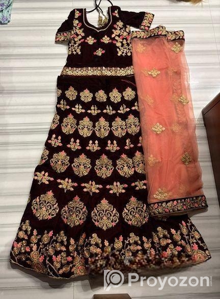 Dress and lahenga