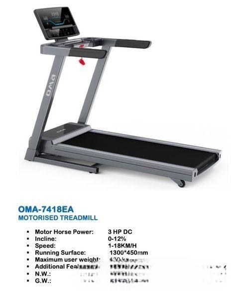 OMA-7418EA Foldable Motorized Treadmill 2025 (3.0H