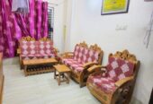 সেগুন কাঠের সোফা সম্পূর্ণ নতুন এ-র মতো আছে কোনো সমস্