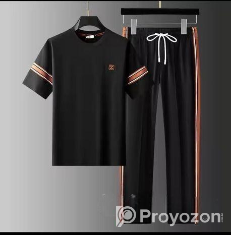 T shirt trouser combo
