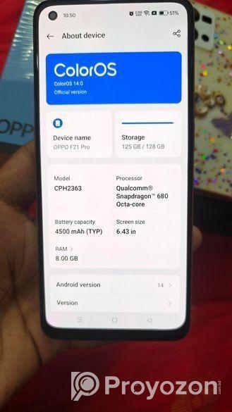 OPPO F21 Pro 8/128gb (Used)