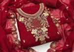 Georgette Embroidery Four Piece