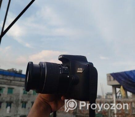Canon EOS 2000D 24.1MP Full HD WI-FI DSLR Camera w