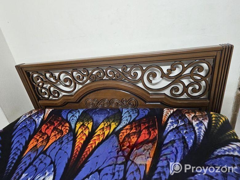 Oak Wood Bed