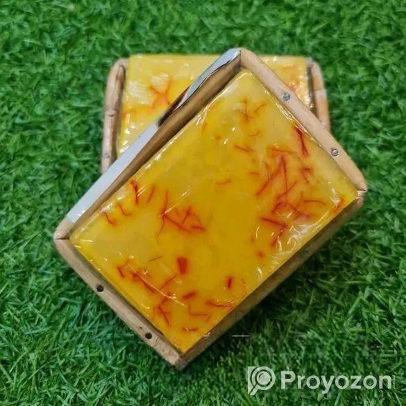 Saffron Brightening Goat Milk Soap