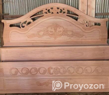 উন্নতমানের ভালো কাঠ দিয়ে বানানো bed