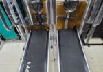 Foldable manual treadmill 3 in 1