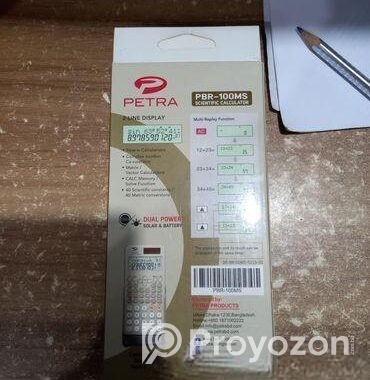 Petra PBR-100MS Scientific Calculator(Original) (2