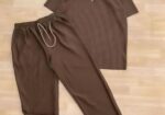 Stylish rebed cotton set