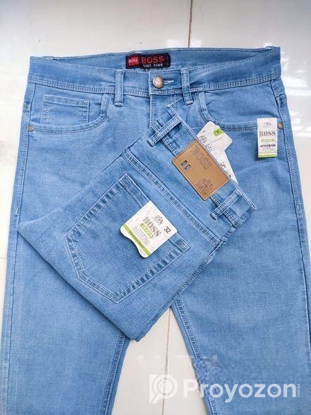 Semi Narrow Slim Fit Denim Pant