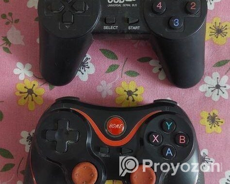 RGB headphone and gamepad