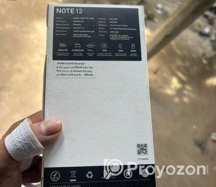 Infinix Note 12 ` (Used)