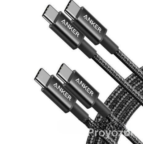 Premium Anker 100W Nylon Cable USB-C-C to – 3.3f