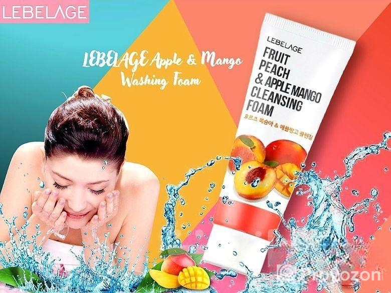 LEBELAGE Peach & Apple Mango Cleansing Foam 100ml